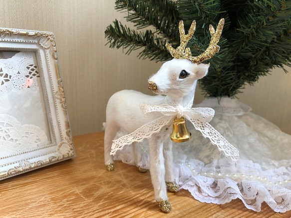 snow reindeer♡トナカイ オーナメント クリスマスツリー クリスマス