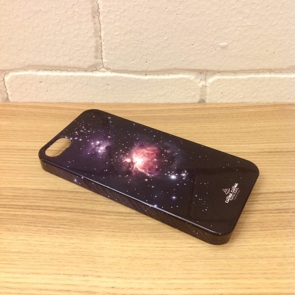 【iPhone5/5s/SE/6/6s】月・宇宙・星雲 iPhone用ハードケース 1枚目の画像