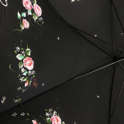 日傘 晴雨兼用 傘 薔薇 トールペイント 傘・日傘 marie 通販｜Creema 