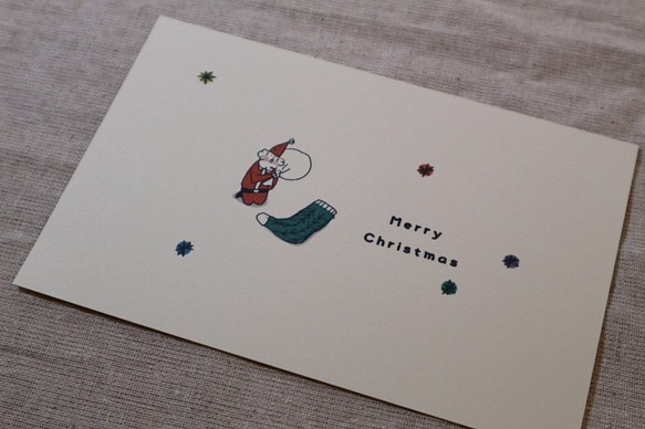 クリスマスカード４枚セット 1枚目の画像
