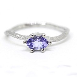 Wave ring / Tanzanite (rhodium plating) 戒指Jewelry GALLICA 的作品