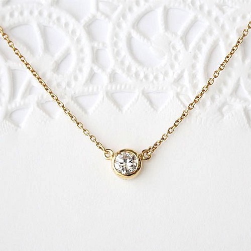 20% OFF・K18ダイヤネックレス [0.239ct] 【受注制作】 ネックレス