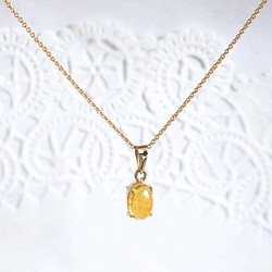 fire opal necklace 第1張的照片