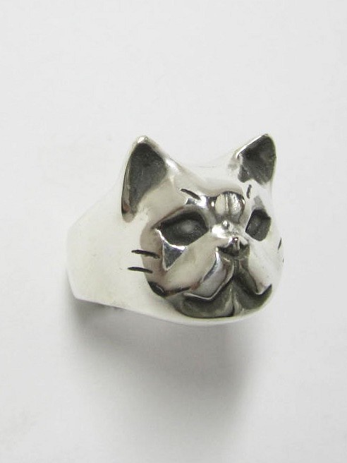 ブサカワ猫 ぶさかわねこ Pinky Ring 指輪 リング 朧 通販 Creema クリーマ ハンドメイド 手作り クラフト作品の販売サイト