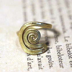 メタルリング Ｍｅ-017 正規品 真鍮製の指輪 ring 定番の中古商品 Brass Metal
