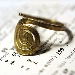 メタルリング 73％以上節約 Ｍｅ-018 最高の品質 真鍮製の指輪 Brass Metal ring