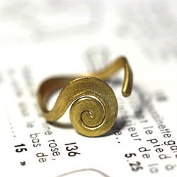 金屬環Me  -  024黃銅環金屬環黃銅 第1張的照片