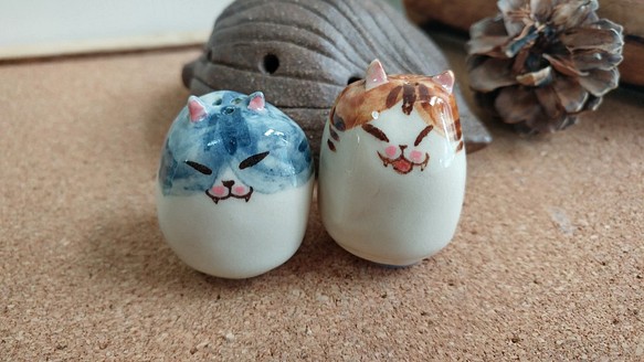 陶瓷調味料瓶~可愛小貓咪 第1張的照片
