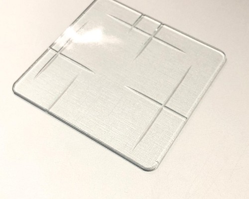 New! かすり ガラスコースター 昭和レトロガラス アンティーク 型 