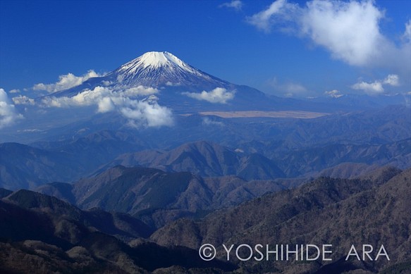 【額装写真】塔ノ岳から望む富士山 1枚目の画像