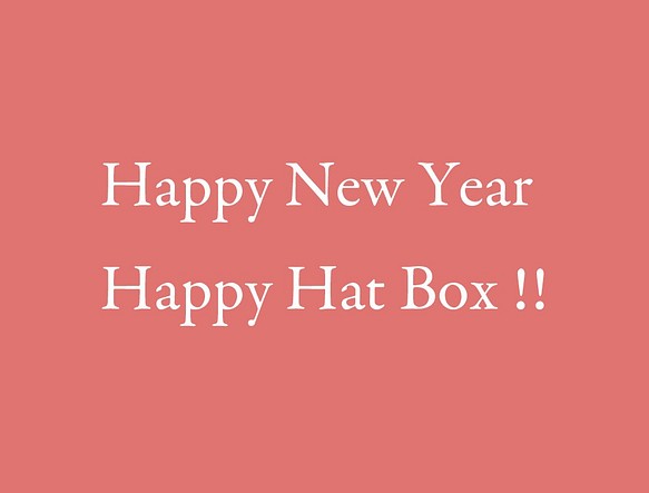 Grosgrain福箱 Happy New Year, Happy Hat Box!! 1枚目の画像