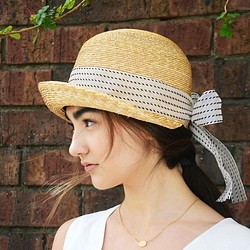&lt;Last M1 點&gt; Kotsuba Gigi Vintage 春夏帽子的草帽 第1張的照片