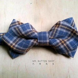 巴特先生-對角菱格紋領結-Bow ties-Classic 第1張的照片