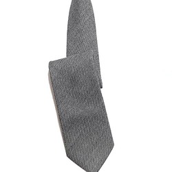 Mr. Bart-Herringbone Tie-Neckties-classic-Grey 1枚目の画像
