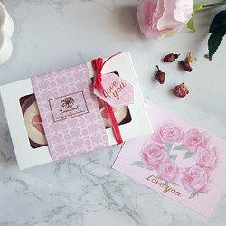 【ザマンド】モザイクシリーズ-Love Tea Candle Double Gift Box／受注生産 1枚目の画像