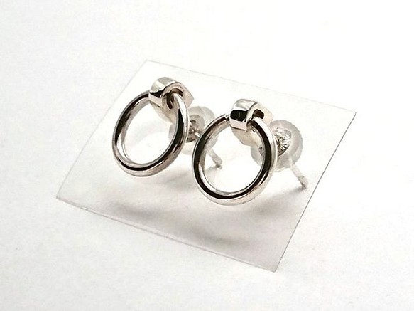 G2MIX】 Silver925 ノッカーピアス emmanuelfranca.com.br