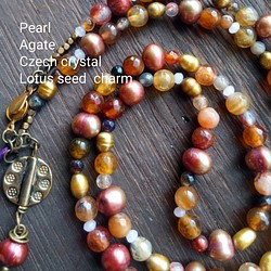 Natural power stone necklace 1枚目の画像