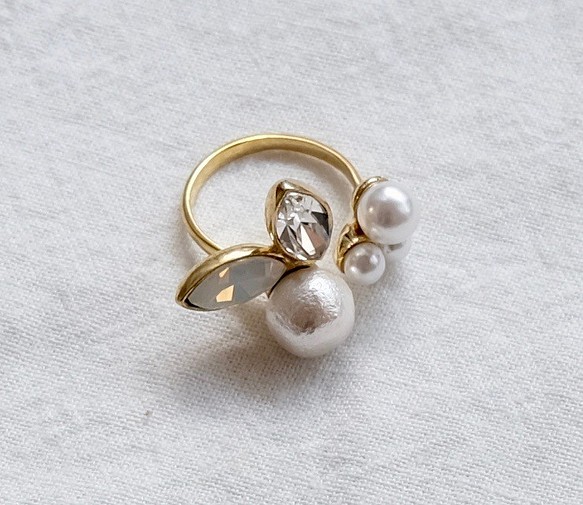 ♡棉珍珠和施華洛世奇寶石珠寶♡ 第1張的照片