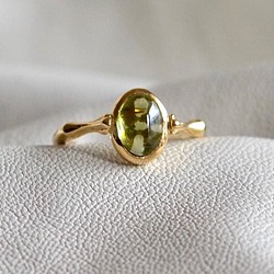 SV戒指花桌-橄欖石- 第1張的照片