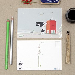 [欧州]ピーターラビットはがきセット/ 6 /かわいいウサギのイラストの合計/テキスト新緑の風/高度な水彩紙/文房具制御のお気に 1枚目の画像