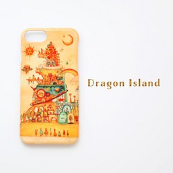 iPhoneケース「ドラゴン島」《ツヤあり》ハードスマホケース 1枚目の画像