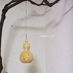 ひょうたんランプ--プラプラｌａｍｐ　ミニサイズ　 1枚目の画像