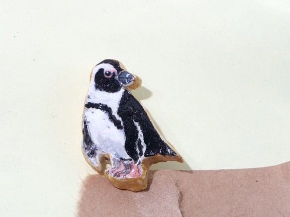 ケープペンギンのバッジ 1枚目の画像