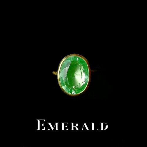 New『Emerald』の世界でひとつの天然石リングsilver925 指輪・リング