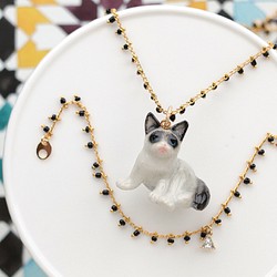 “Granpe Cat”貓的項鍊和手鍊 第1張的照片