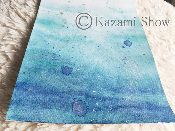 凍水 』アート （原画）額なし 絵画 wind box ~ kazami 通販｜Creema