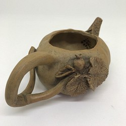 手作陶藝品--栗子南瓜茶海---收藏或贈與朋友特殊的禮物，精緻特殊有收藏紀念，主要可當泡茶時，倒入茶湯專用的杯子! 第1張的照片