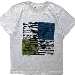 ループポイント・アッシュグレー・Tシャツ【2TN-004-AS】 1枚目の画像