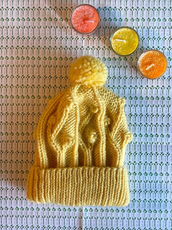 維生素色兒童針織帽 ☆ 法國免費送貨 ☆ 第1張的照片