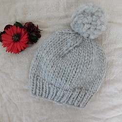 ☆最好的處女羊毛針織帽☆從法國免費送貨 第1張的照片