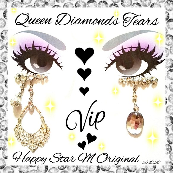 ❤VIP品★Queen Aurora Tears★partyまつげ クィーン