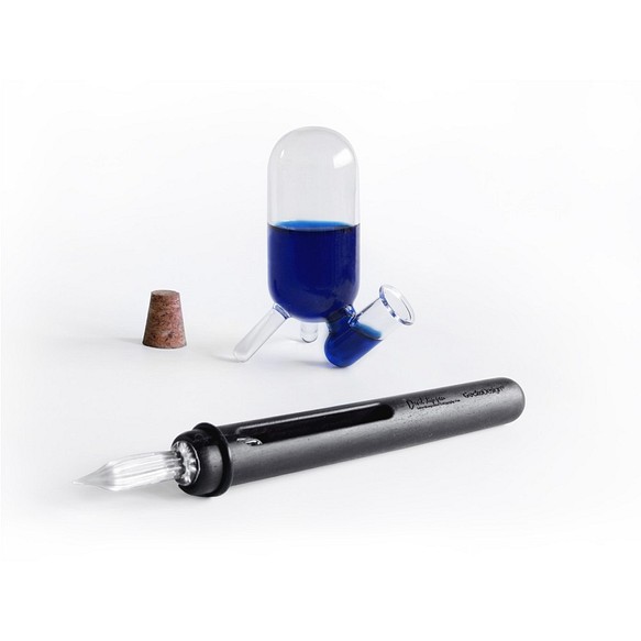 【新品上市】GeckoDesign 和諧之筆(紫光檀) x 默契墨水瓶(長) 第1張的照片
