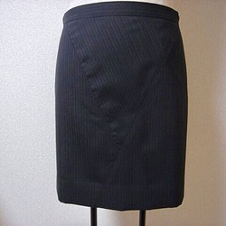 Creema限定販売 裏地・ポケット有りで1枚でキマる☆台形スカート/Lサイズ typeA 1枚目の画像