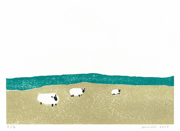 羊たちの散歩(2/4) 1枚目の画像