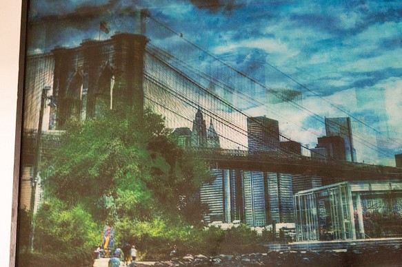 New York, Brooklyn Bridge / ニューヨーク ブルックリンブリッジ - 絵画