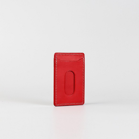 Sensation Leathers X 繽紛證件套_紅色-Pass Card_Red 第1張的照片