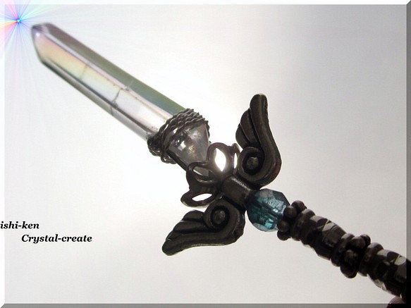 ～水晶の剣⚔︎Ａurora sword/流星～68mm 1枚目の画像