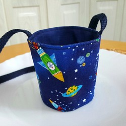 宇宙に飛ぶ〜環境ポータブルカップ袋/グリーンカップセット 1枚目の画像