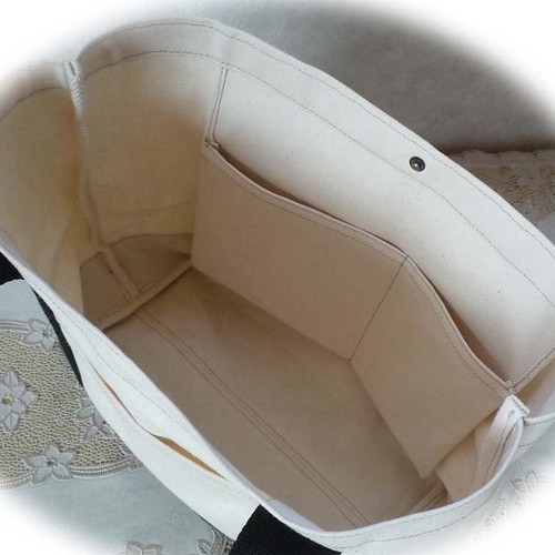 帆布トートバッグMサイズの作り方説明書（型紙なし） 型紙 ゴンベイの 