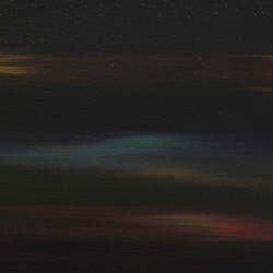 簡約 宇宙 星空 銀河 外太空 壓克力顏料創作 第1張的照片