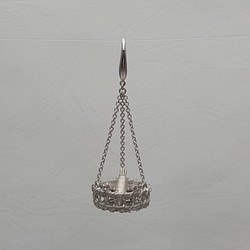 [HS]幸せな収穫Hongshengジュエリー0.925純銀製のイヤリング 1枚目の画像