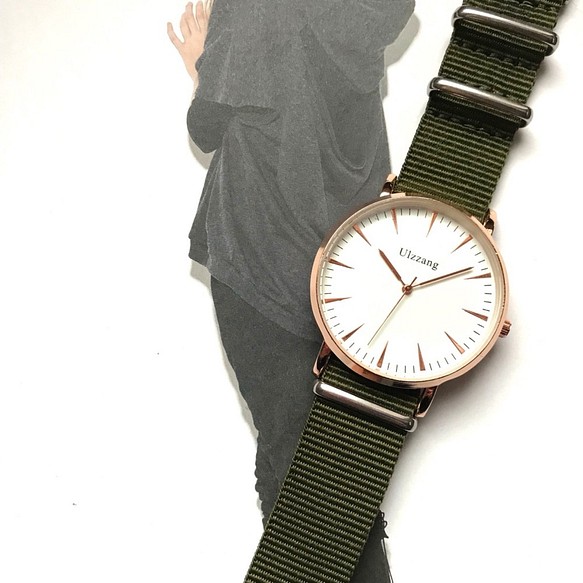 腕時計 単品価格 NATOベルト ブレスレット  かわいい おしゃれ メンズ レディース 1枚目の画像
