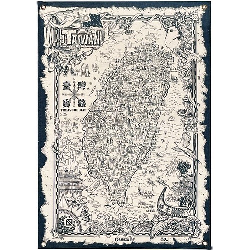 台湾の宝の地図ワンピース 張シアン ウォールデコ 木子創意 通販 Creema クリーマ ハンドメイド 手作り クラフト作品の販売サイト