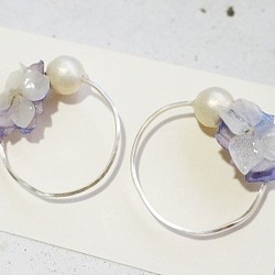 <日本棉珍珠系列>  貼耳耳環(兩色) 第1張的照片