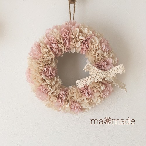 一点物】spirit wreath_gold_30cm アートフラワー 装花草庵 通販