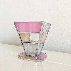 『デイドリーム パステル』ホルダースタンド ピンク〜ミルクティー系 ベイビュー 1枚目の画像